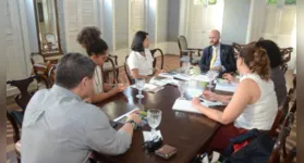 Reunião foi com o Instituto Alana e um grupo da ONU