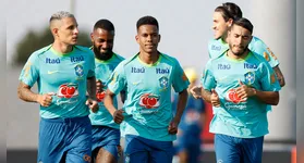 Ainda incompleta, Seleção Brasileira treinou pela primeira vez em Curitiba na última segunda-feira (2).