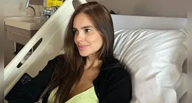 A esposa de Rodrigo Faro, Vera Viel celebrou o próprio aniversário internada, enquanto se recuperava da cirurgia para a retirada de um tumor raro