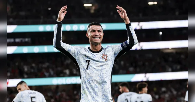 Imagem ilustrativa da notícia CR7 faz 900 gols na carreira e Portugal vence a Croácia
