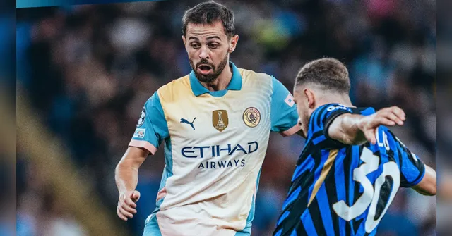 Imagem ilustrativa da notícia City fica no paredão e empata com a Inter de Milão