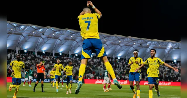 Imagem ilustrativa da notícia Al Nassr vence com show de CR7 e gol brasileiro