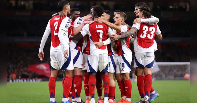 Imagem ilustrativa da notícia Arsenal aproveita falhas e vence PSG em Londres