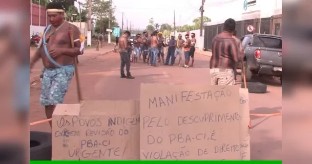 Imagem ilustrativa da notícia Indígenas fazem protesto contra Norte Energia e Belo Monte