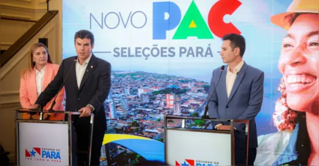 Imagem ilustrativa da notícia Pará receberá R$ 1 bilhão para obras do novo PAC e MCMV