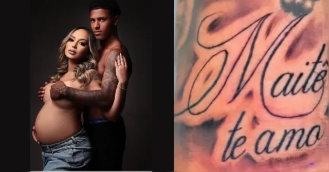 Imagem ilustrativa da notícia Jogador brasileiro descobre que não é pai de bebê que tatuou