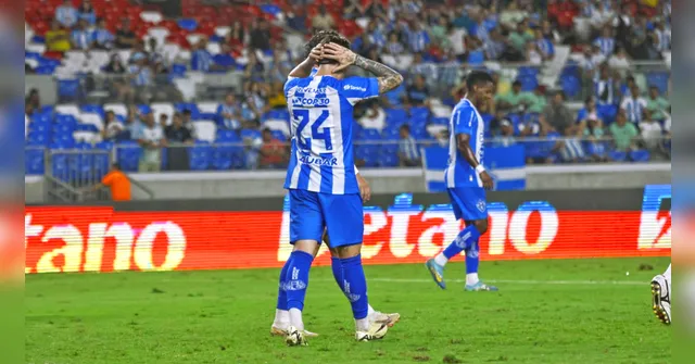 Imagem ilustrativa da notícia Paysandu perde pro Santos e chega a quatro jogos sem vitória