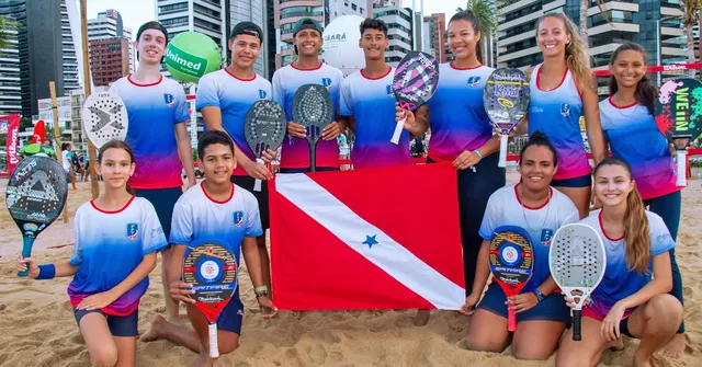 Imagem ilustrativa da notícia Seleção Paraense de Beach Tennis jogará Copa das Federações
