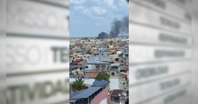 Imagem ilustrativa da notícia Vídeo: explosão de lancha gera grande fumaça na Condor