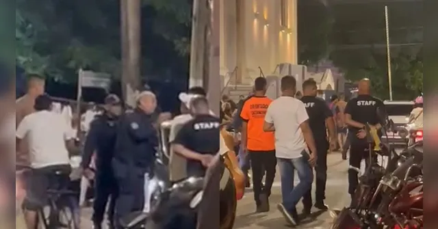 Imagem ilustrativa da notícia Torcidas criam confusão nos arredores da Basílica de Nazaré