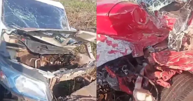 Imagem ilustrativa da notícia Uma pessoa morre após colisão entre carros na BR-316