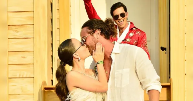 Imagem ilustrativa da notícia Larissa Manoela renova votos com marido no Rock in Rio