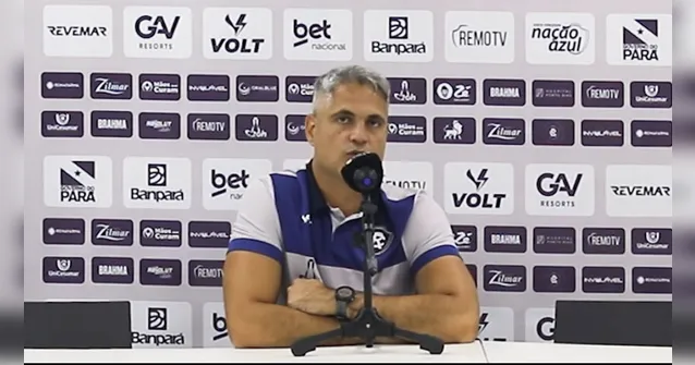 Imagem ilustrativa da notícia Empate em casa é “oportunidade perdida”, diz técnico do Remo