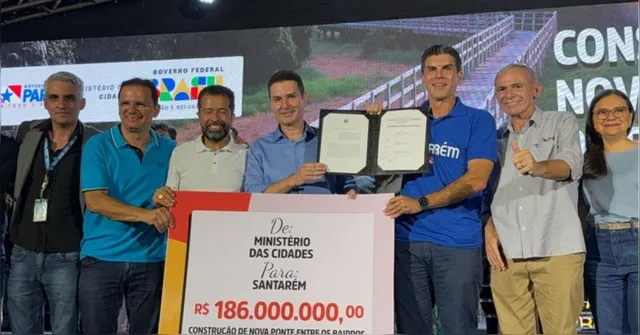 Imagem ilustrativa da notícia Nova ponte de Santarém terá investimentos de R$ 186 milhões