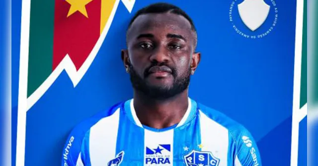 Imagem ilustrativa da notícia Paysandu oficializa a contratação de atacante camaronês