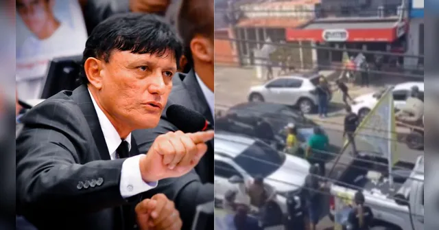 Imagem ilustrativa da notícia Seguranças de Éder Mauro agridem homem em carreata