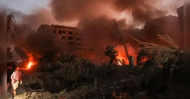 Imagem ilustrativa da notícia Ataques aéreos de Israel no Líbano deixam 57 mortos