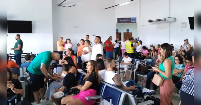 Imagem ilustrativa da notícia Avião da Azul apresenta problemas mecânicos em Altamira
