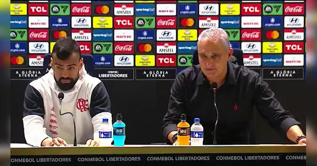 Imagem ilustrativa da notícia Tite reage a vaias e xingamentos após derrota do Flamengo