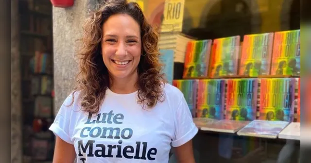 Imagem ilustrativa da notícia Viúva de Marielle Franco aparece aos beijos com atriz global