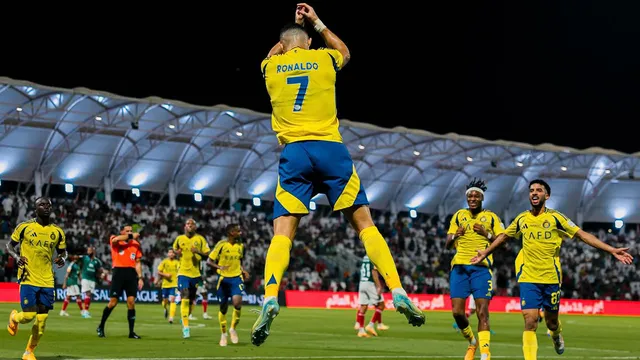 Imagem ilustrativa da notícia Al Nassr vence com show de CR7 e gol brasileiro