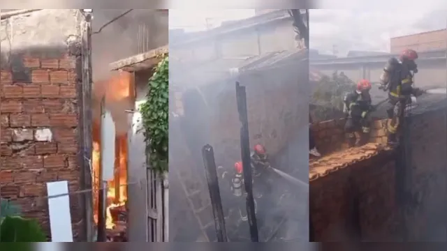 Imagem ilustrativa da notícia Vila de casas é atingida por incêndio no bairro do Barreiro, em Belém