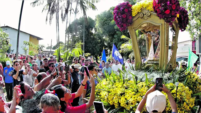 Imagem ilustrativa da notícia Satélite celebra Nossa Senhora do Bom Remédio