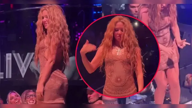 Imagem ilustrativa da notícia Shakira abandona o palco após perceber filmagens impróprias