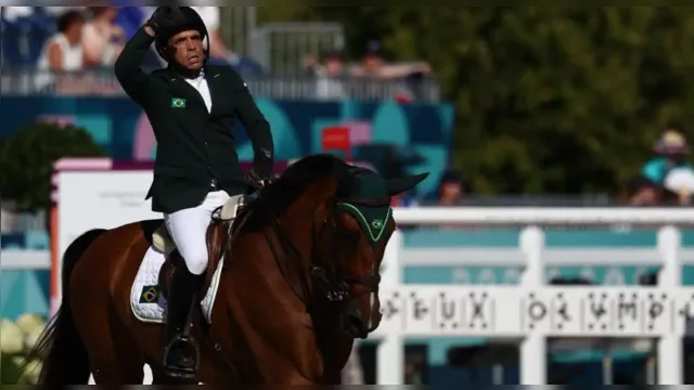 Imagem ilustrativa da notícia Filho de técnico da seleção impede medalha do Brasil no hipismo