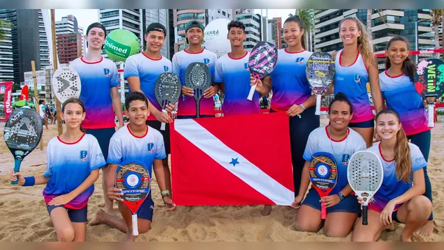 Imagem ilustrativa da notícia Seleção Paraense de Beach Tennis jogará Copa das Federações