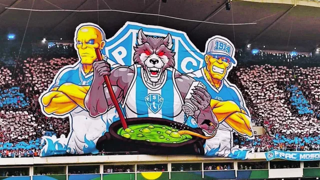 Imagem ilustrativa da notícia Vídeo: Paysandu deve ter bandeirão em jogo contra o Santos