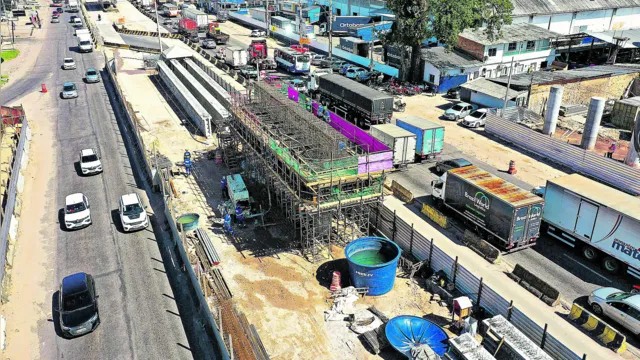 Imagem ilustrativa da notícia Viaduto na BR-316 está com 45% das obras concluídas