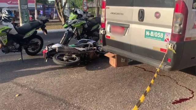 Imagem ilustrativa da notícia Motociclista de 17 anos morre em acidente na BR, em Marituba