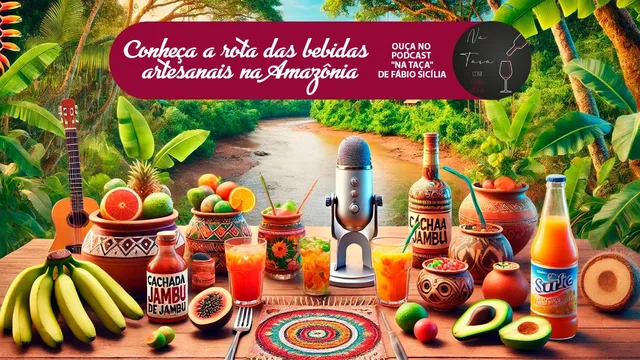 Imagem ilustrativa da notícia A rota das bebidas na Amazônia: tradições e sabores exóticos