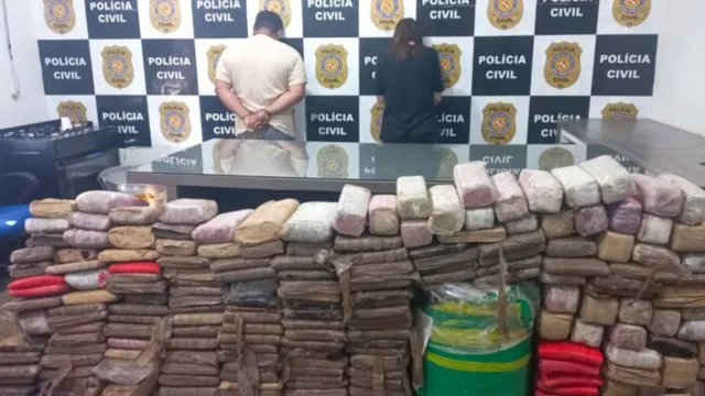 Imagem ilustrativa da notícia Casal é preso com meia tonelada de drogas em Santarém