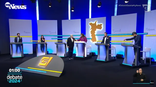 Imagem ilustrativa da notícia Datena é advertido após provocações de Marçal em debate