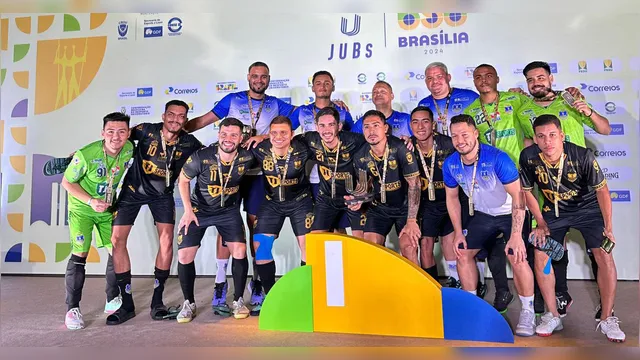 Imagem ilustrativa da notícia ESMAC conquista tetracampeonato no futsal dos JUB's