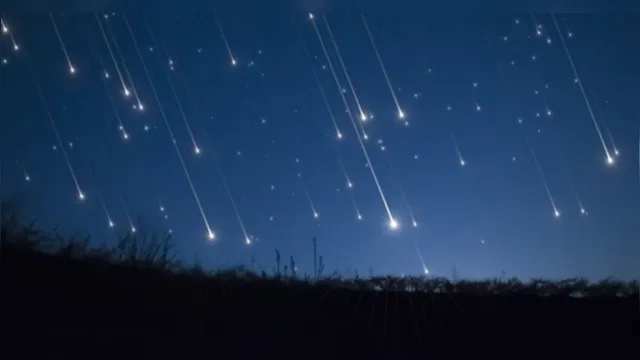 Imagem ilustrativa da notícia Chuva de meteoros atingirá o Brasil. Saiba quando!