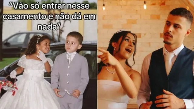 Imagem ilustrativa da notícia Pajem e daminha de casamento se casam anos depois 