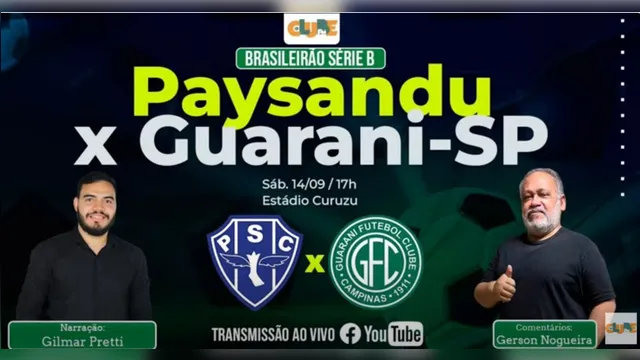 Imagem ilustrativa da notícia Tem Jogo no DOL! ouça Paysandu X Guarani