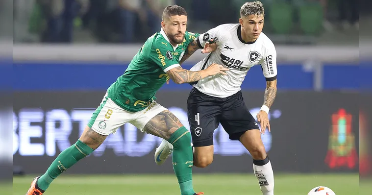 Imagem ilustrativa da notícia VAR salva o Botafogo e elimina o Palmeiras da Libertadores