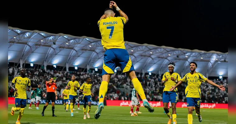 Imagem ilustrativa da notícia Al Nassr vence com show de CR7 e gol brasileiro