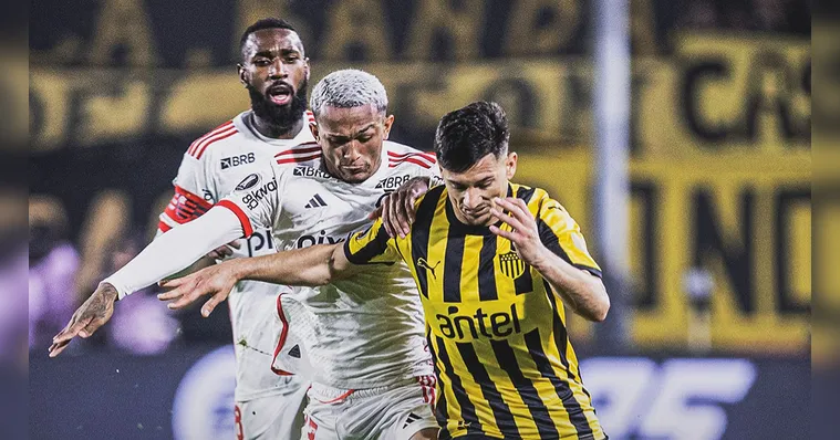 Imagem ilustrativa da notícia Peñarol segura empate e elimina Flamengo da Libertadores