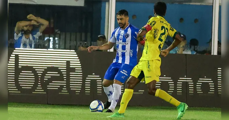 Imagem ilustrativa da notícia Robinho lamenta novo empate do Paysandu dentro da Curuzu