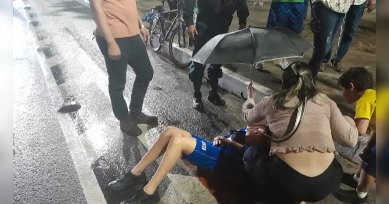 Imagem ilustrativa da notícia Adolescentes são atropeladas por motociclista na João Paulo