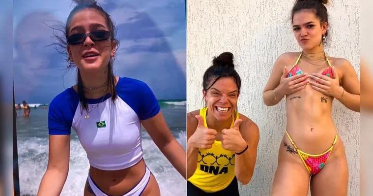 Imagem ilustrativa da notícia Personal trainer compartilha antes e depois de Mel Maia