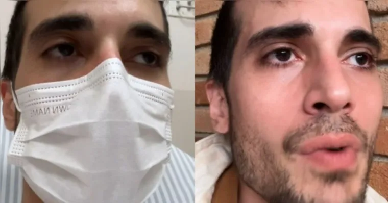 Imagem ilustrativa da notícia Fiuk surge em hospital, pede ajuda e revela luta contra vício 