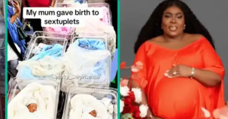 Imagem ilustrativa da notícia Mulher de 40 anos dá luz a sêxtuplos depois de nove abortos