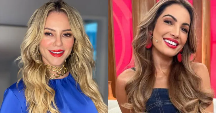 Imagem ilustrativa da notícia Paolla Oliveira se incomoda com Patrícia Poeta na Grande Rio