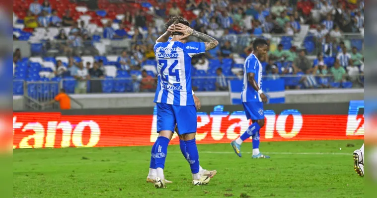 Imagem ilustrativa da notícia Paysandu perde pro Santos e chega a quatro jogos sem vitória